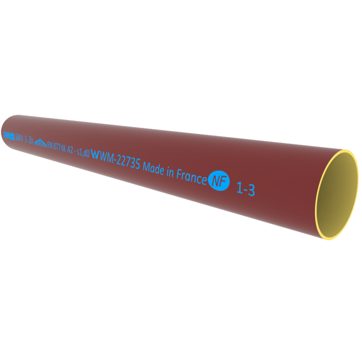High-performance cast iron pipes